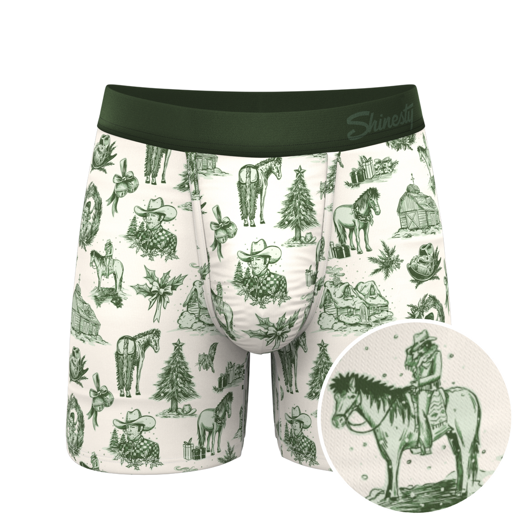 The Western Wonderland | Western Toile Ball Hammock® Pouch Underwear