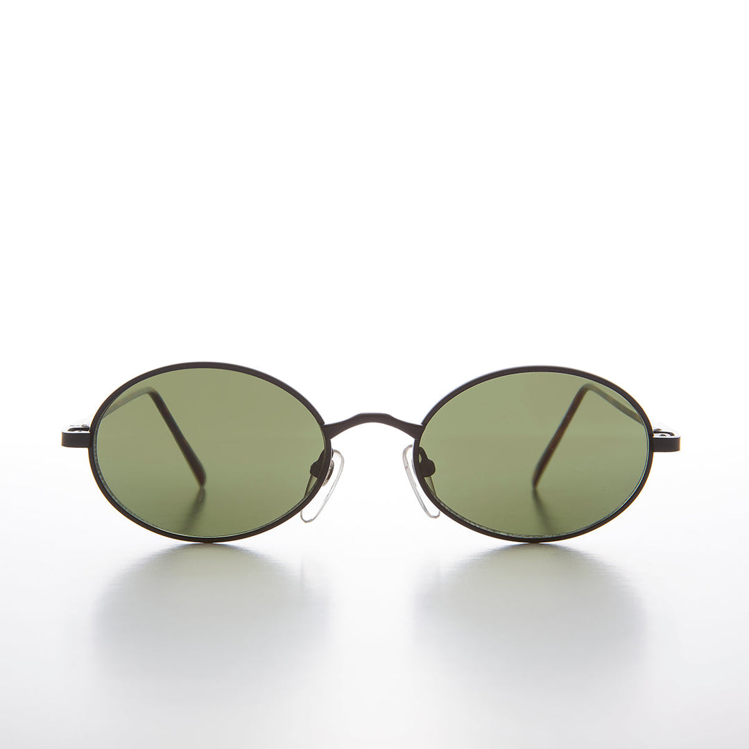 Classic Oval Vintage 90s Sunglass Optical Quality Frame - Yates