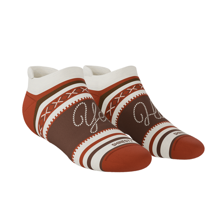 The Yee Haw | Lasso Heel Hammock™ Ankle Socks