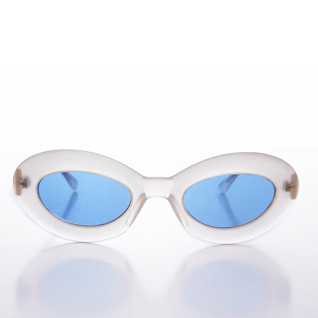 Chunky Retro 60s Cat Eye Vintage Sunglass - Zana