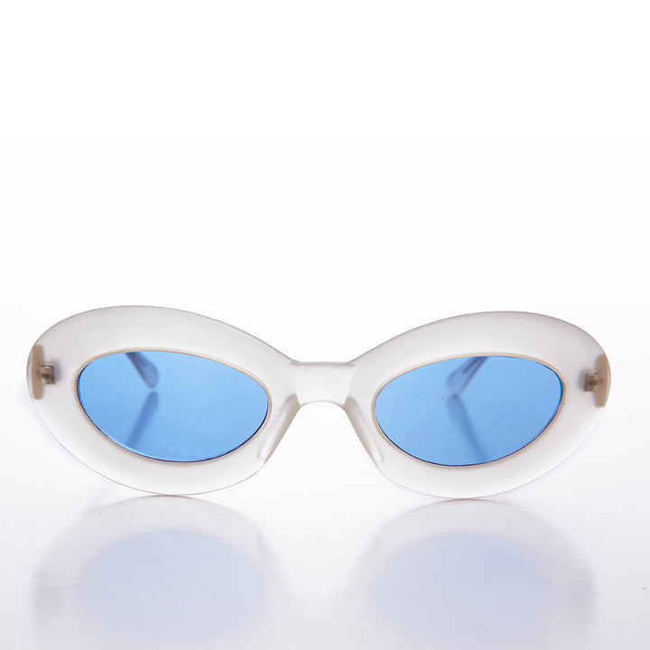 Chunky Retro 60s Cat Eye Vintage Sunglass - Zana