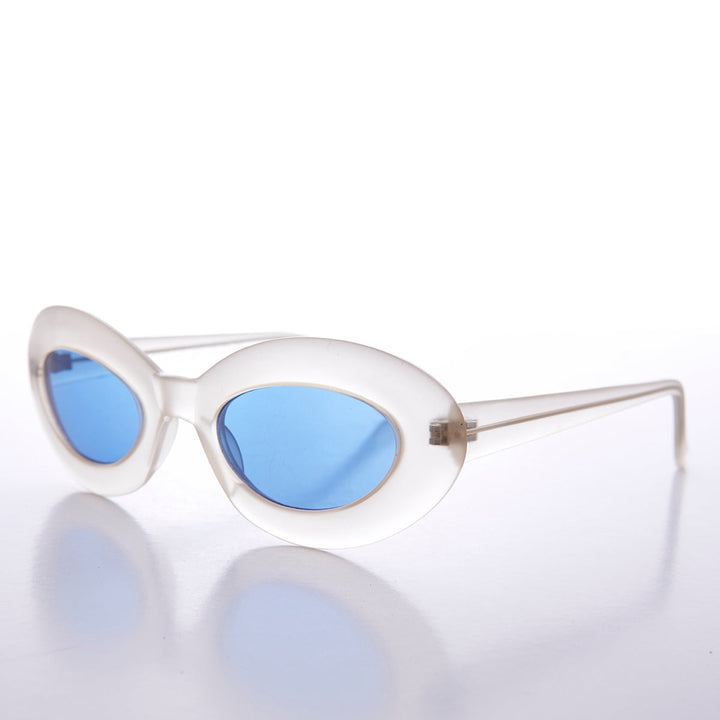 Chunky Retro 60s Cat Eye Vintage Sunglass - Zana