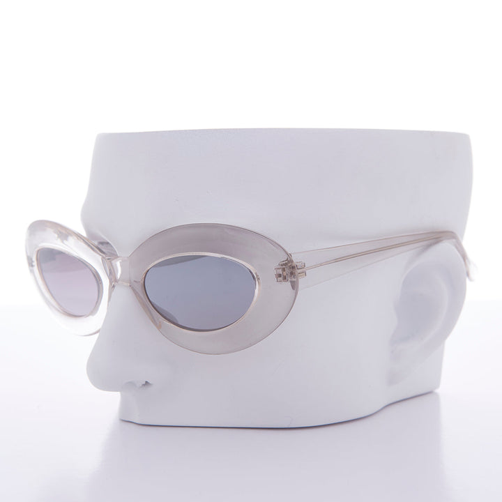 Chunky Retro 60s Cat Eye Vintage Sunglass - Zana