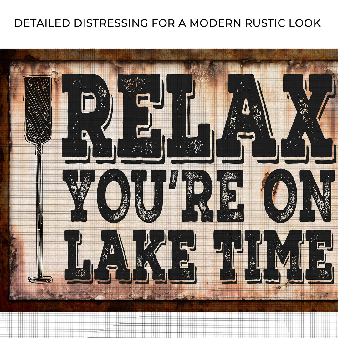 Lake Time Sign II