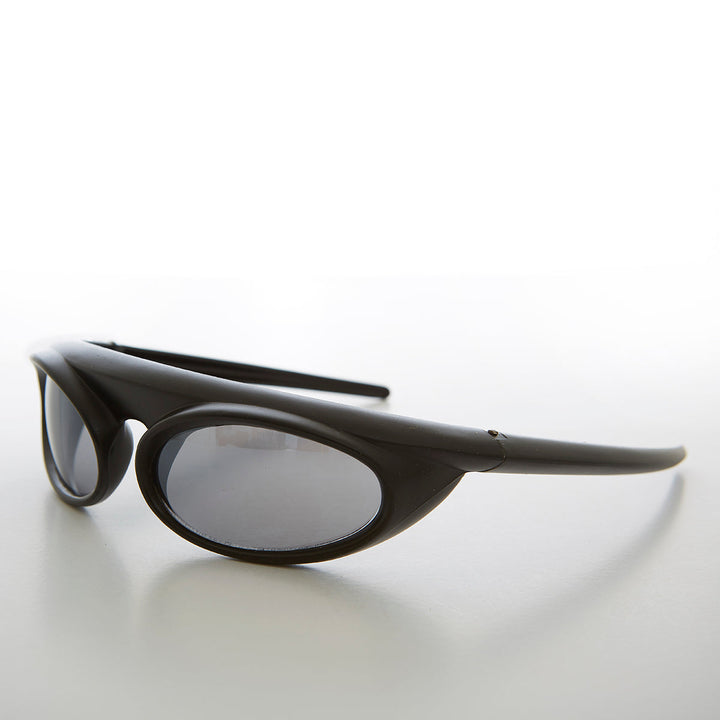 Futuristic Wrap Around Goggle Vintage Sunglass - Zurich
