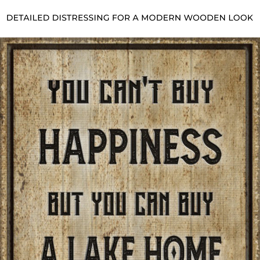 Lake Home Sign
