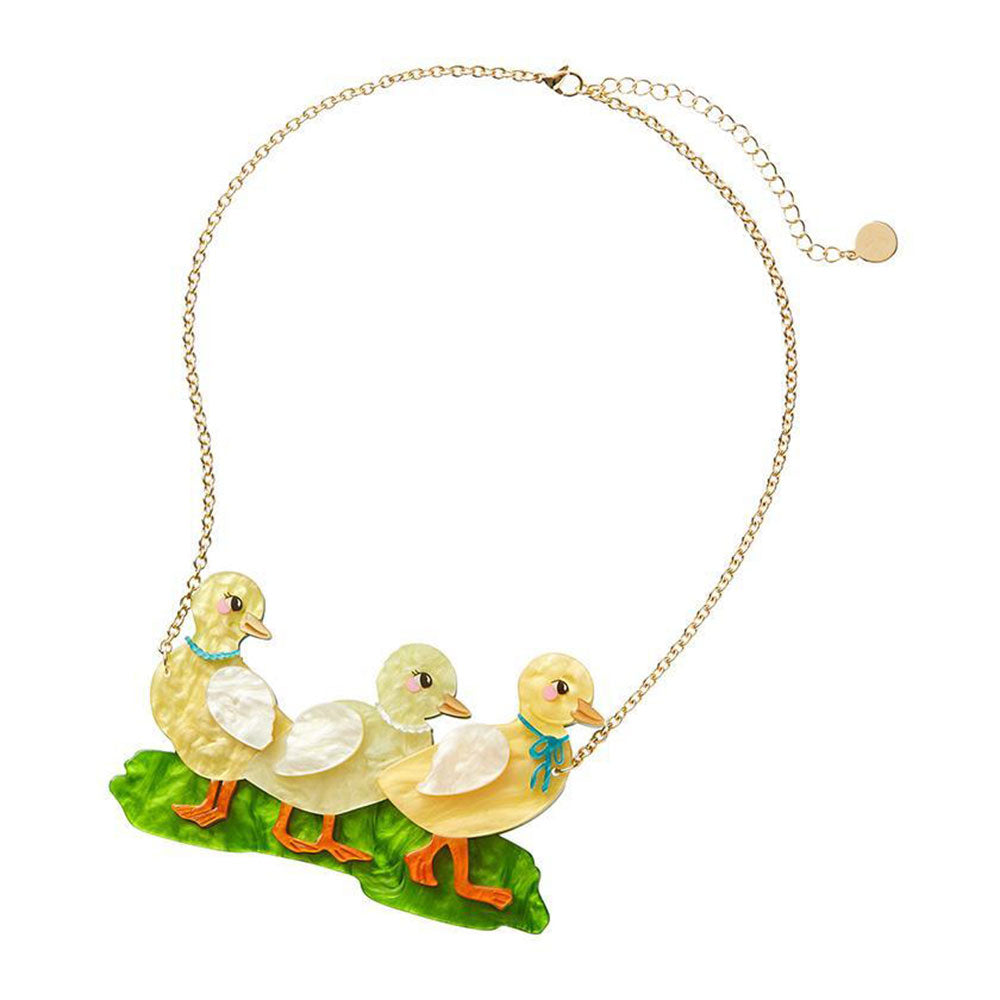 A Brood Of Ducklings Necklace by Erstwilder image 1