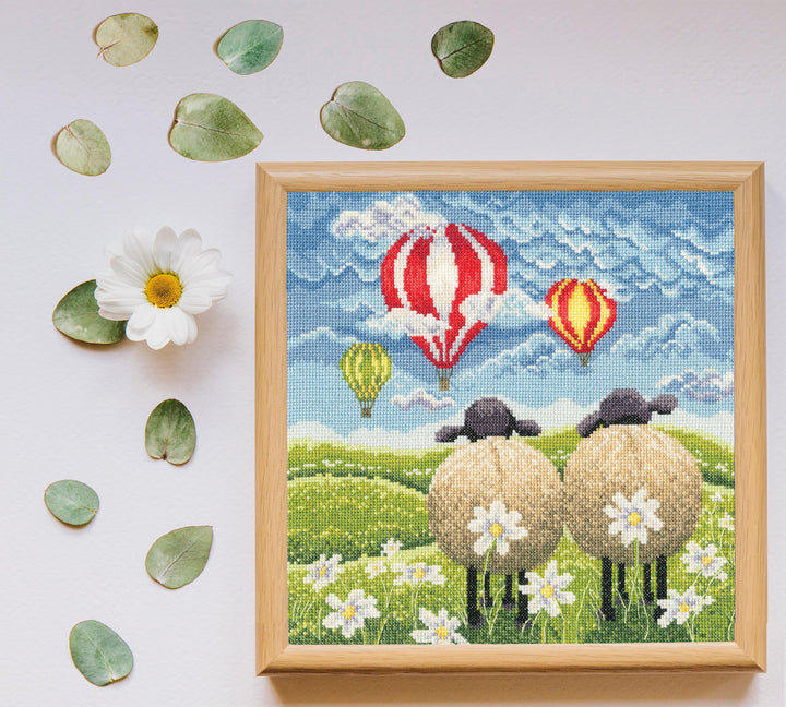 A Cheeky Escape XLP5 Counted Cross Stitch Kit