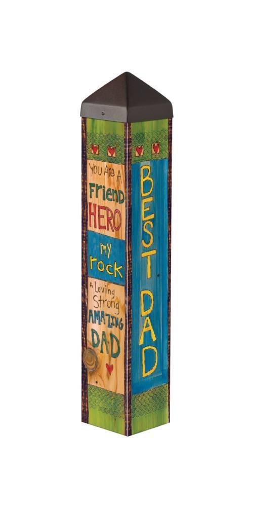 A Father's Love 20" Art Pole by Studio M - Quirks!