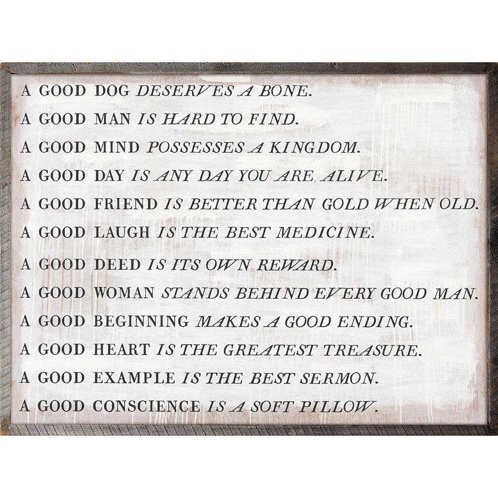 "A Good Proverb" Art Print - Quirks!