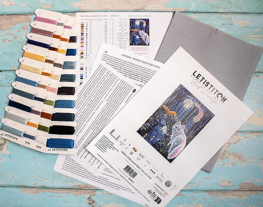 A Midsummer Night L8060 Counted Cross Stitch Kit