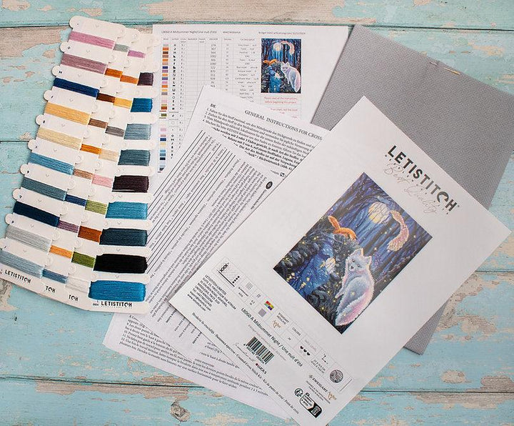 A Midsummer Night L8060 Counted Cross Stitch Kit