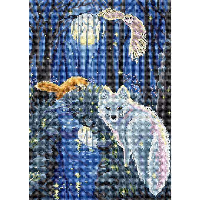 A Midsummer Night L8060 Counted Cross Stitch Kit