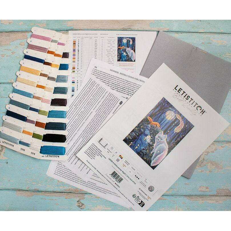 A Midsummer Night L8060 Counted Cross Stitch Kit