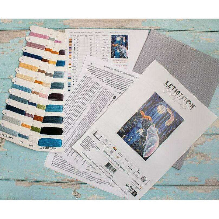 A Midsummer Night L8060 Counted Cross Stitch Kit