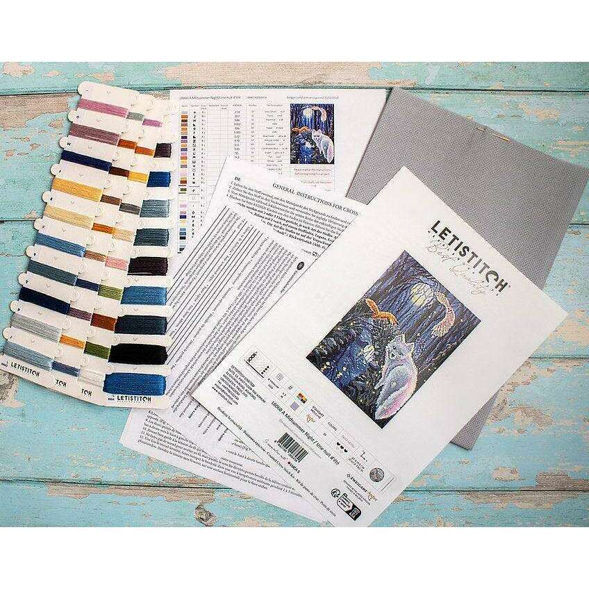 A Midsummer Night L8060 Counted Cross Stitch Kit