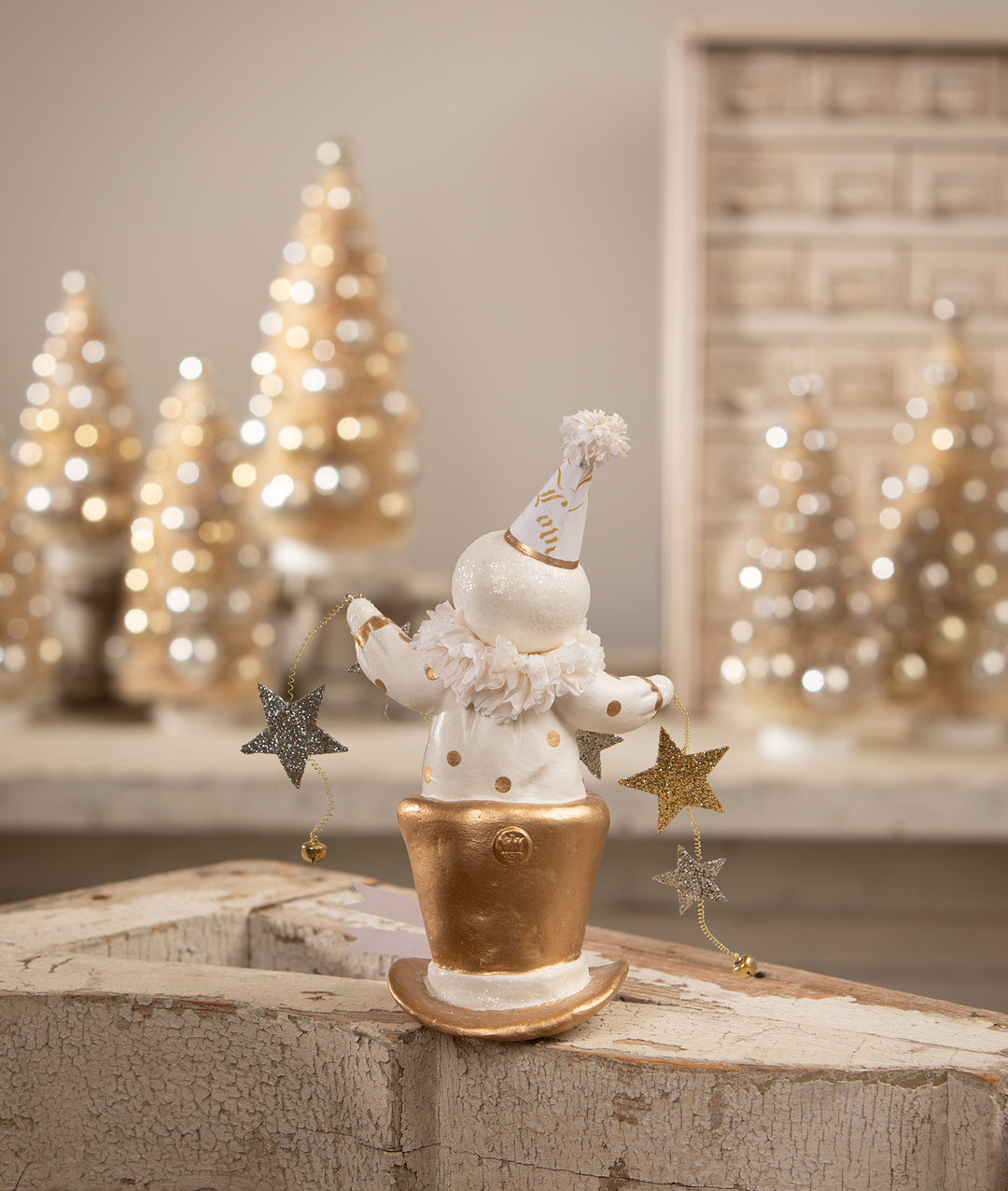Top Hat Star Snowman by Bethany Lowe Designs, image 2
