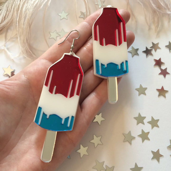 Rocket Bomb Popsicle Earrings