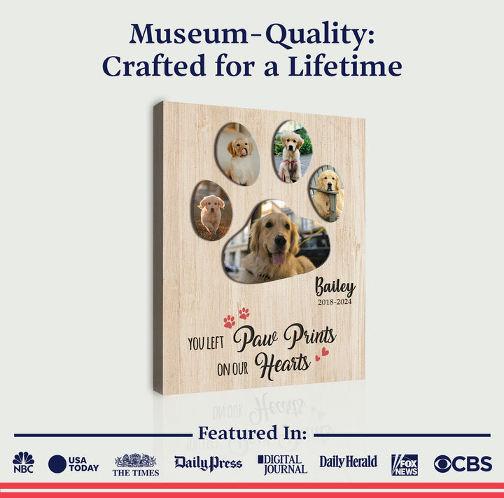 Pet Memorial Sign Gone But Never Forgotten