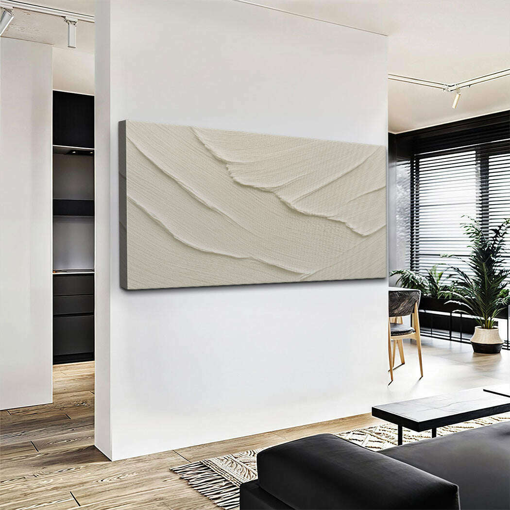 Abstract Minimalist Wave Wall Art II
