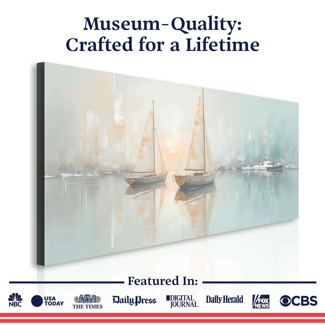 Abstract Pier and Dock Wall Art