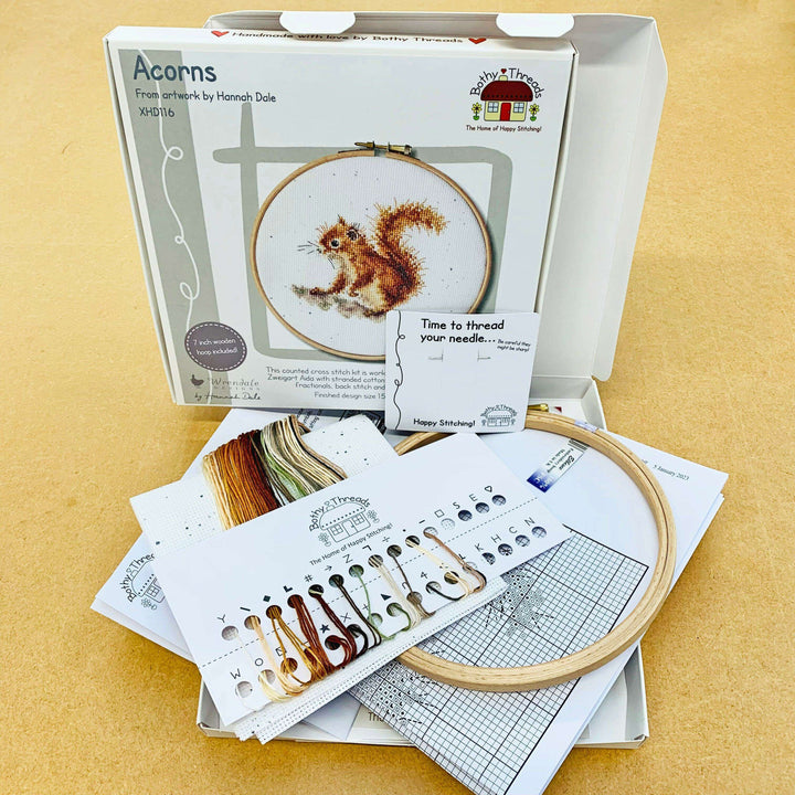 Acorns XHD116P Counted Cross Stitch Kit