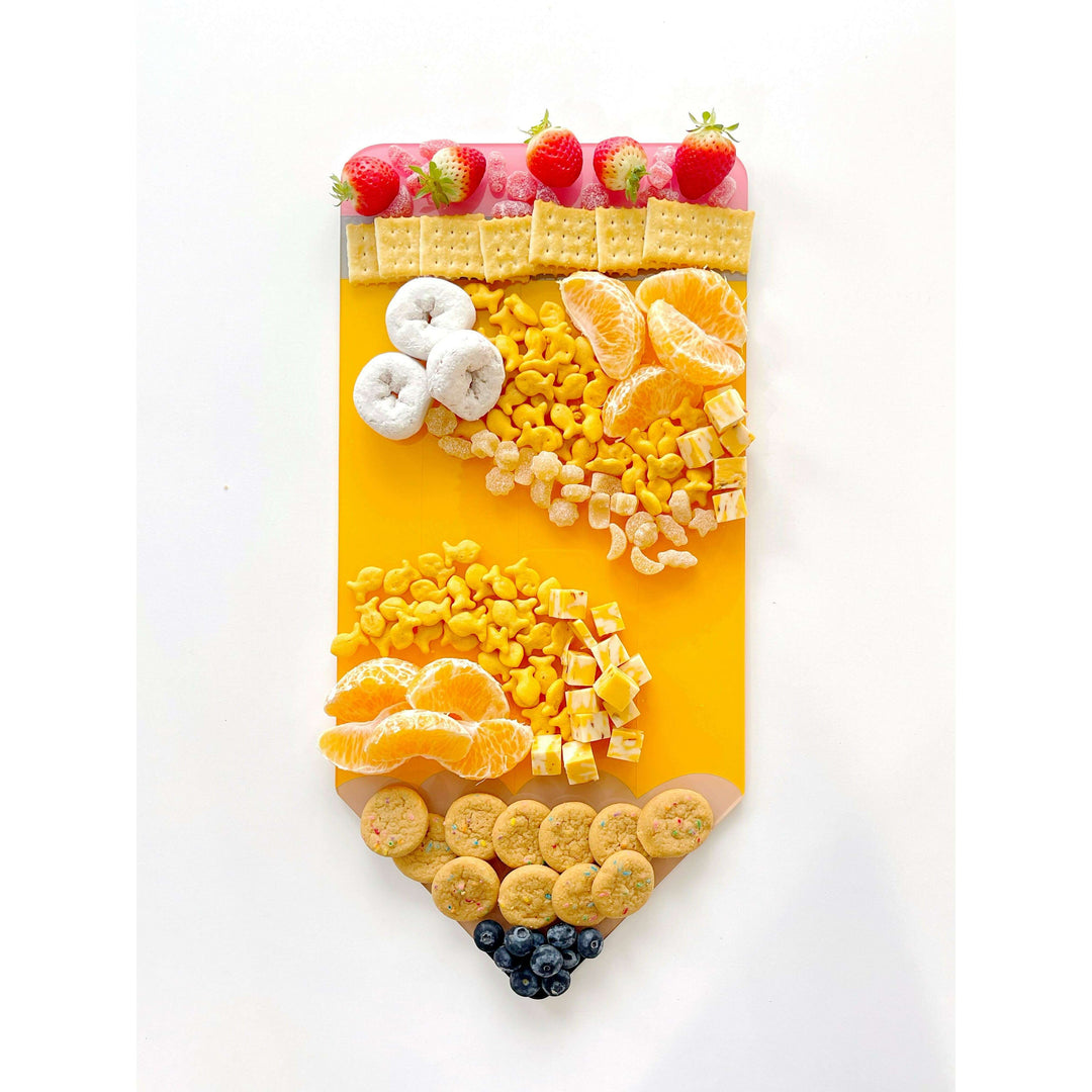 Acrylic Pencil Charcuterie Board or dry erase board