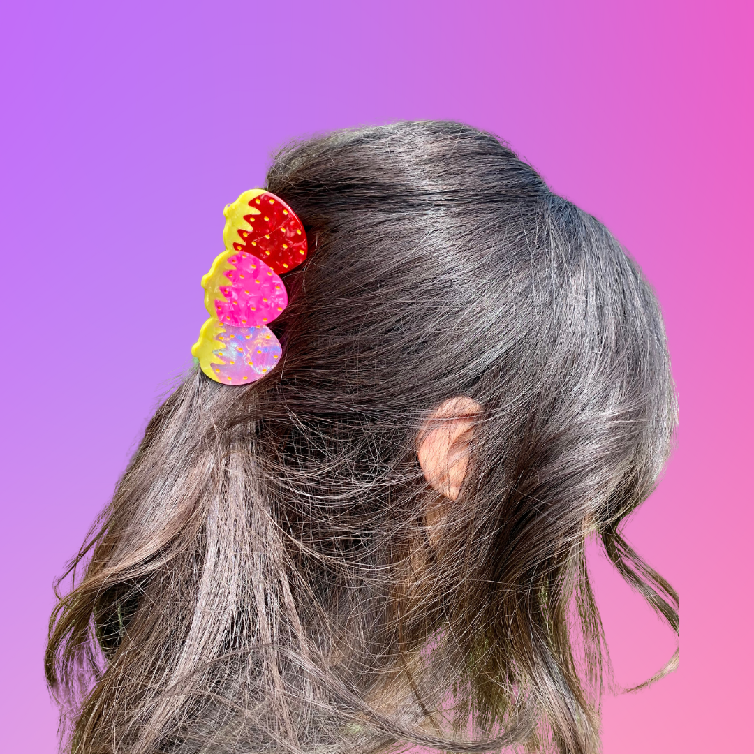 Very Berry Acetate Hair Claw