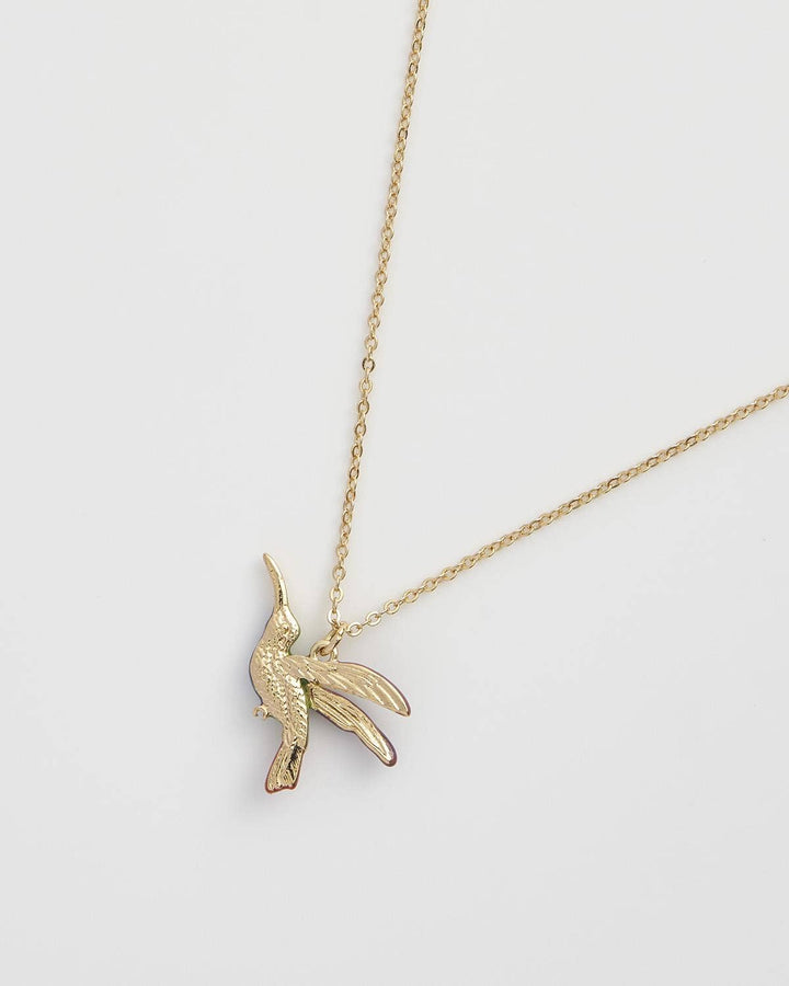 FABLE Hummingbird Pendant Necklace