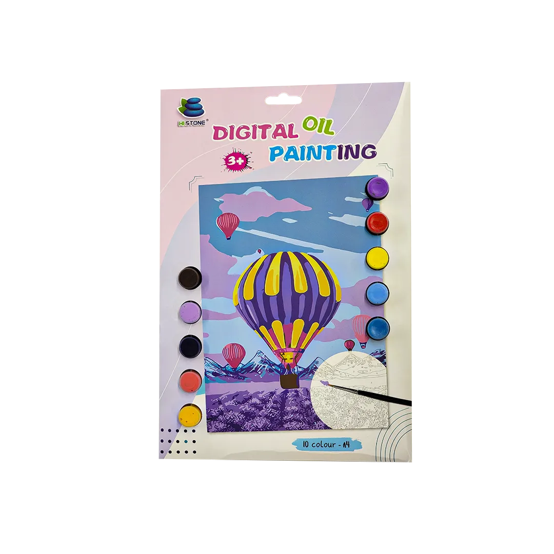 Air Balloon Paint by Numbers Kit F07M1-6-Balloon