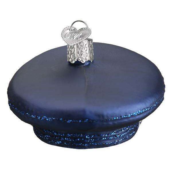 Old World Christmas Air Force Cap Blown Glass Ornament