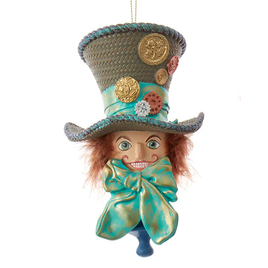 alice in wonderland mad hatter ornament