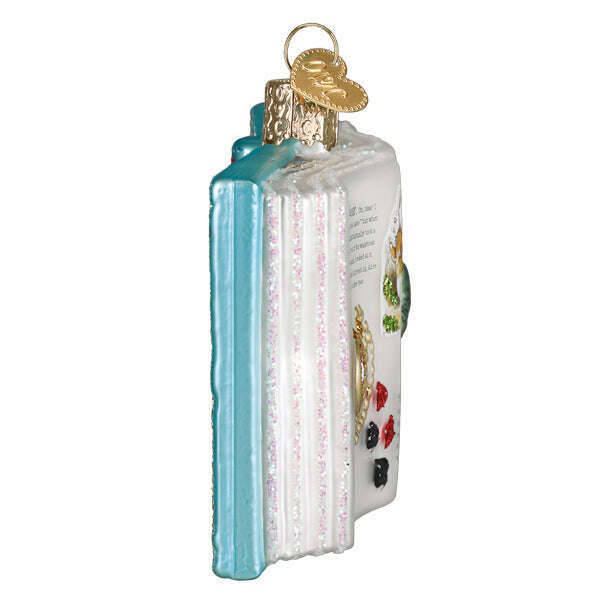 Old World Christmas Alice's Adventures in Wonderland Blown Glass Ornament