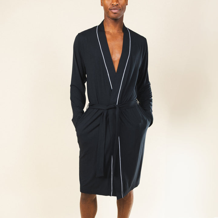 The Threat Level Midnight | Black Long Modal Robe