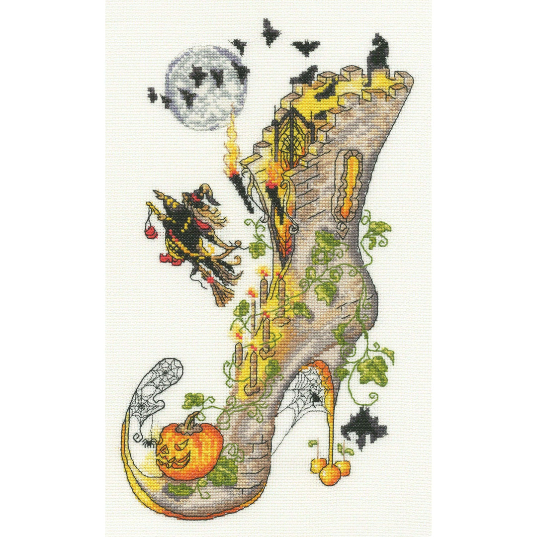 All Hallows' Party  XSK14 Counted Cross Stitch Kit