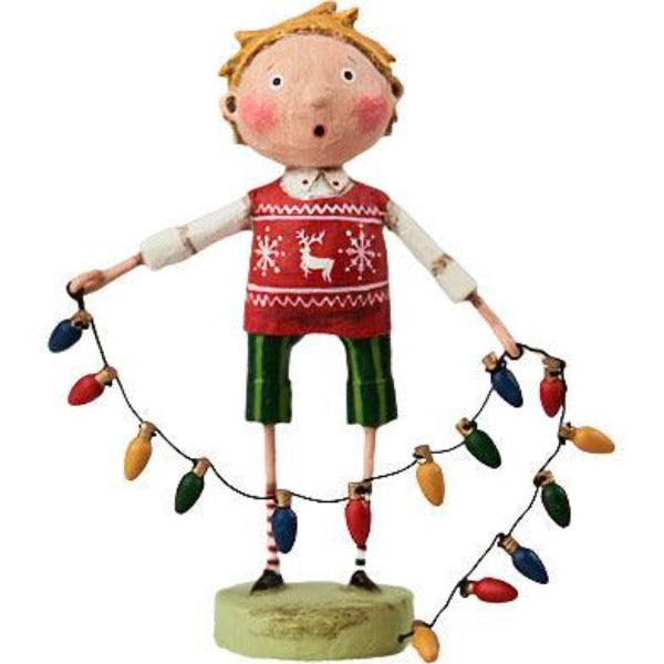 All Lit Up Holiday Figurine by Lori Mitchell - Quirks!