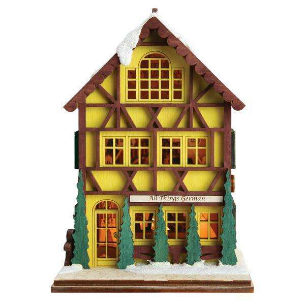 Old World Christmas All Things German Blown Glass Ornament