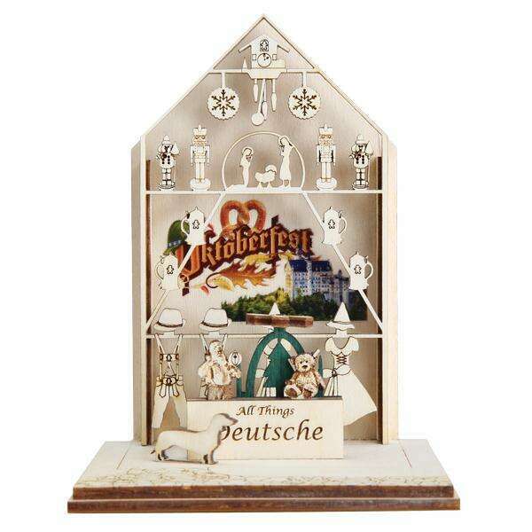 Old World Christmas All Things German Blown Glass Ornament