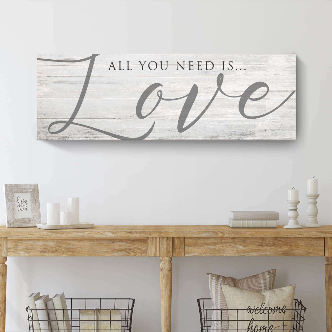 All You Need Is Love Sign IV