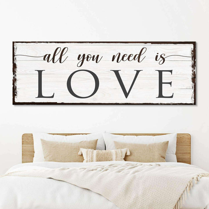 All You Need Is Love Sign