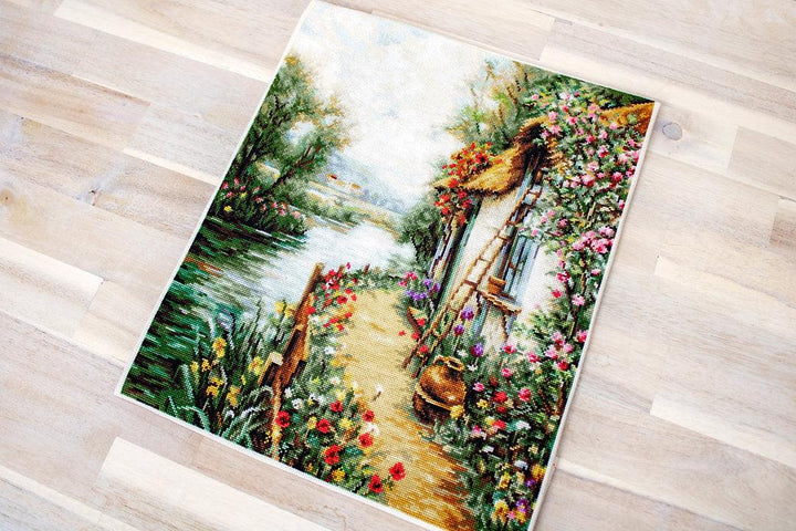 Along the River B581L Counted Cross-Stitch Kit