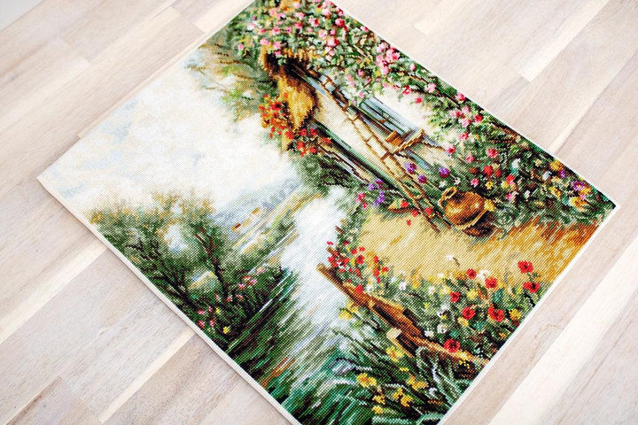 Along the River B581L Counted Cross-Stitch Kit