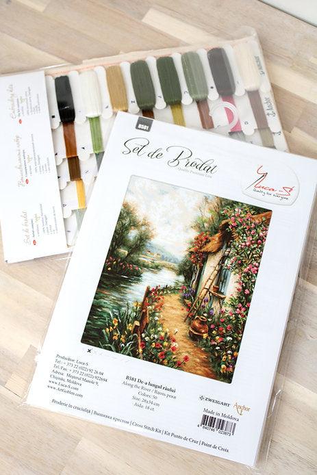 Along the River B581L Counted Cross-Stitch Kit