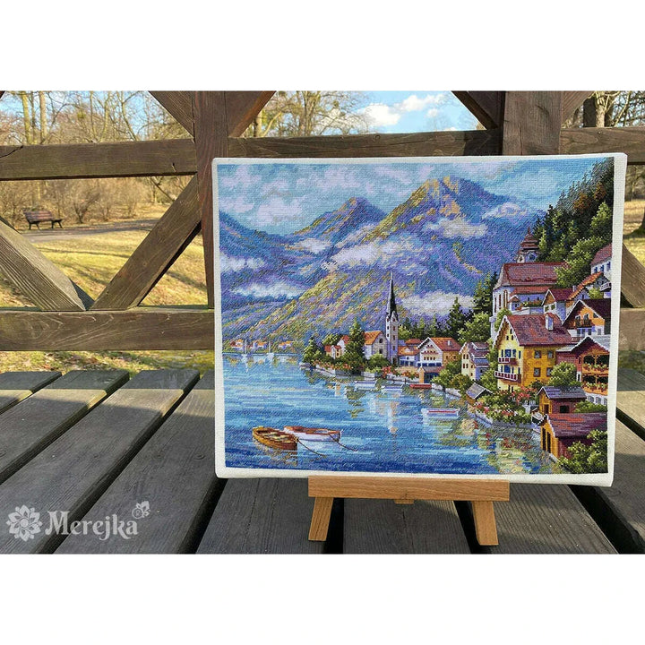 Alpine Village K-192 Counted Cross-Stitch Kit