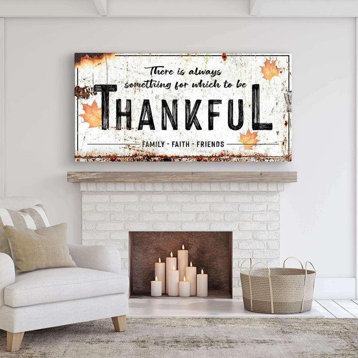 Always Thankful Sign
