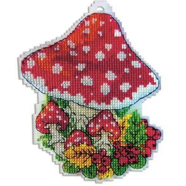Amanita Counted cross stitch kit 8091A
