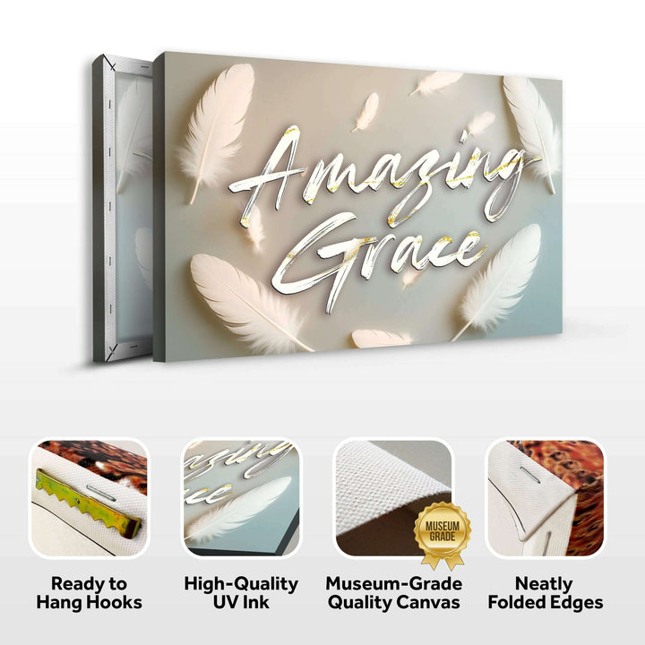 Amazing Grace Faith Wall Sign