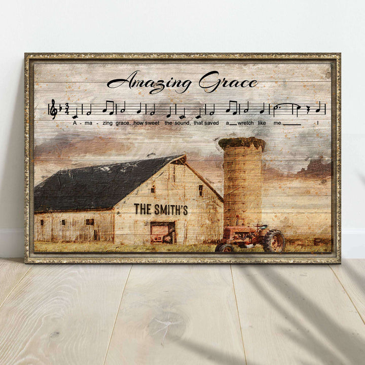 Amazing Grace Family Sign II