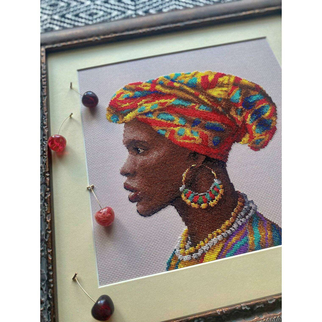 Amazing Women. Africa R2164 Counted Cross Stitch Kit