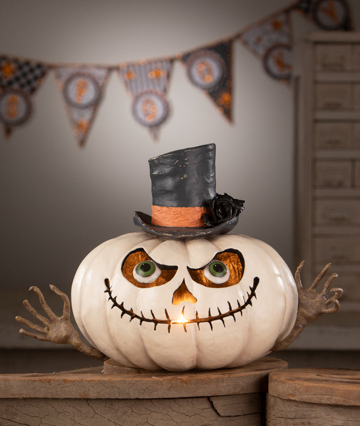 Mr. Gourdy Pumpkin by Bethany Lowe Designs, image 2